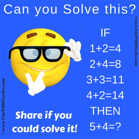 Reasoning Puzzle Question For Adults To Improve Your Brain
