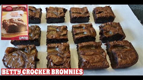 Betty Crocker Brownie Mix How To Make Betty Crocker Brownies Betty