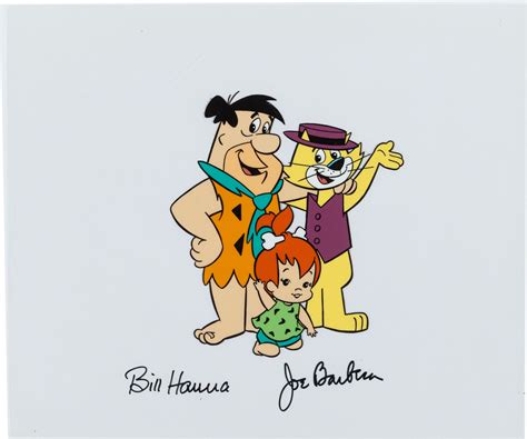 The Flintstones And Top Cat Publicity Cel Hanna Barbera Hanna
