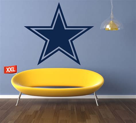 Cowboys Star Decal Dallas Cowboys Dallas Cowboys Large Decal
