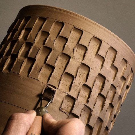 They are flexible pieces of rubber with embossed patterns. Pin on pottery inspiration