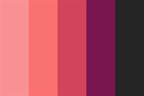 Purple Red Color Palette