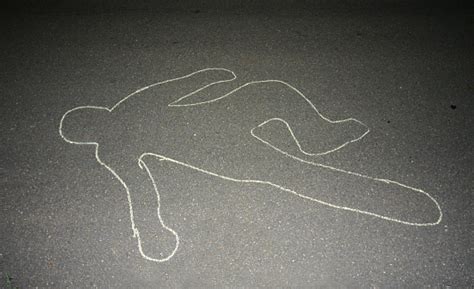 Body Chalk Outline Stock Photo Download Image Now Istock