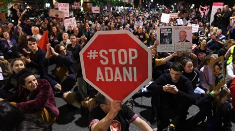 Anti Adani Protest How To Plan Ahead For Tonight The Courier Mail
