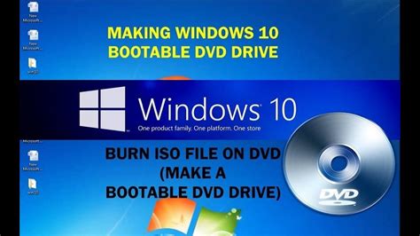 How To Create Windows 10 Bootable Dvd From Iso File Images