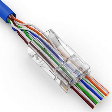 Opinions on ethernet over twisted pair. Cat5 Cat5e Network Connector 8P8C Rj45 Metal Cable Modular Plug Terminals Cables Online Computer ...
