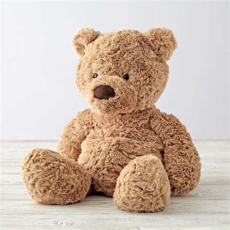Jellycat Medium Brown Bear Kids Plush Stuffed Animal Reviews Crate