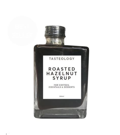 Roasted Hazelnut Syrup Tasteology Mokye