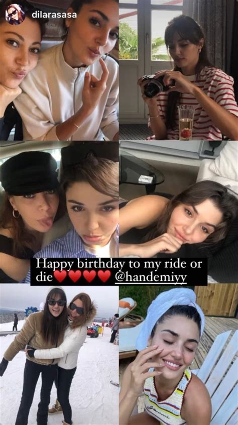 Story lerden doğum günü kutlamaları HandeErçel HappyBirthday