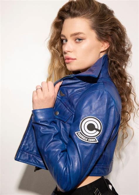 Buy Womens Dragon Ball Z Trunks Leather Jacket Purple Lucajackets