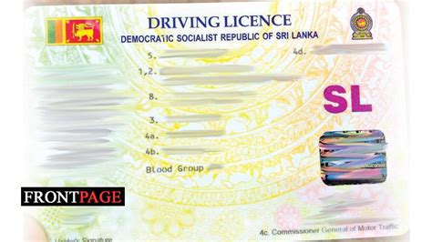 Validity Period Of Drivers License Extended Frontpage