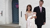 Los príncipes de Dinamarca bautizan a su hija, Atenea Margarita ...