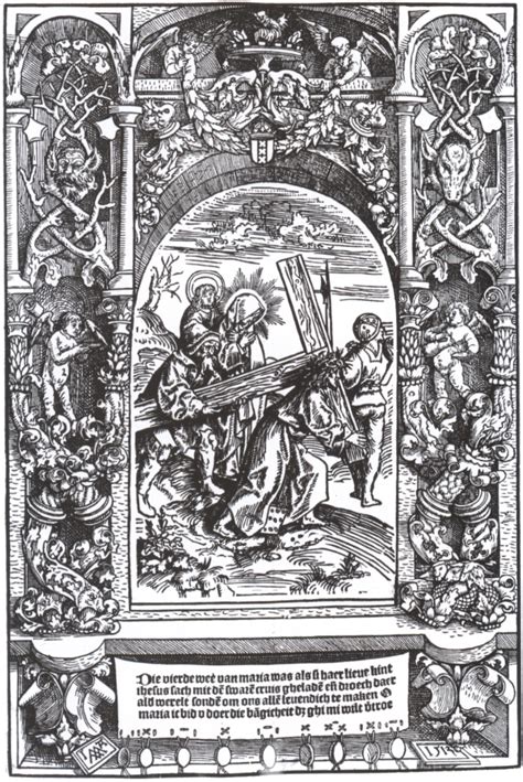 De Zeven Smarten Van Maria 1513 Stichting Jacob Cornelisz Van Oostsanen