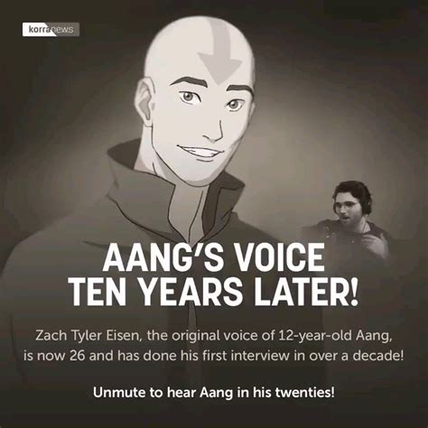 Aang In His 20s The Og Voice Actor Speaks About Atla Rthelastairbender