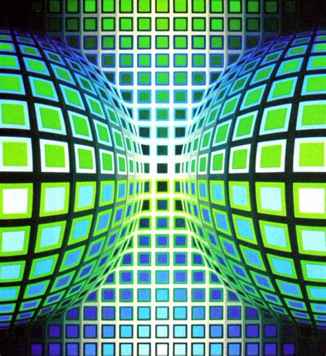 Victor Vasarely Victor Vasarely Optical Art Optical Illusions Modern