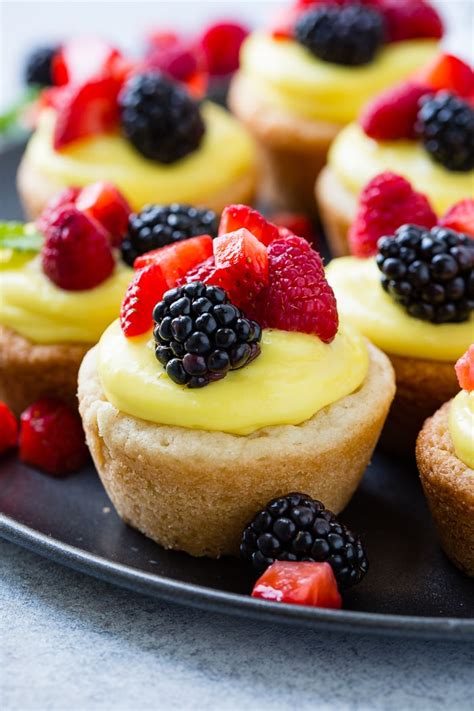 Calories and common serving sizes calories. Sugar Cookie Lemon Fruit Cups - Oh Sweet Basil
