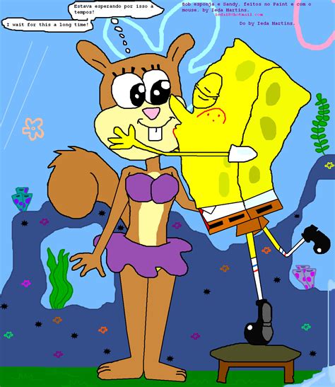 Spongebob Squarepants And Sandy Kissing Hot Sex Picture
