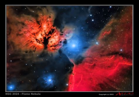Atlas Observatory Ngc 2024 Flame Nebula
