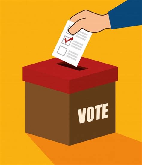 Diseño de voto de elecciones de dibujos Premium Vector Freepik