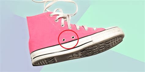 Why are there two holes in my converse? How To Lace Converse Using Side Holes - A Pictures Of Hole ...
