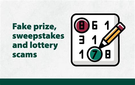 Lottery Scams Scam Basics