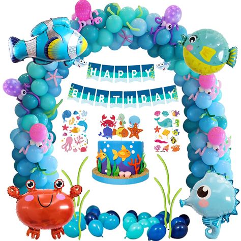 Buy Under The Sea Party Decorations For Boys Ocean Theme Birthday