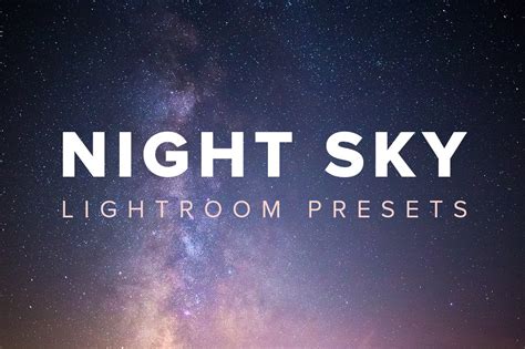 Free ios and android app with our presets available! Night Sky Lightroom Presets ~ Lightroom Presets ~ Creative ...