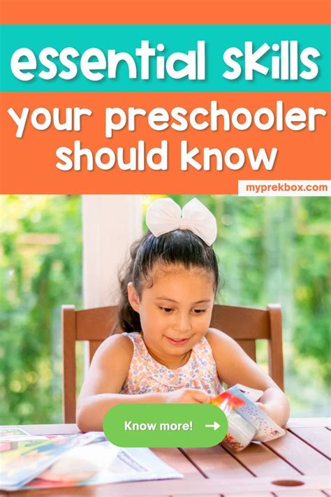 important skills your preschool should learn before kindergarten academi… homeschool