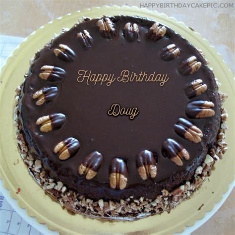 Nuts Birthday Cake For Doug