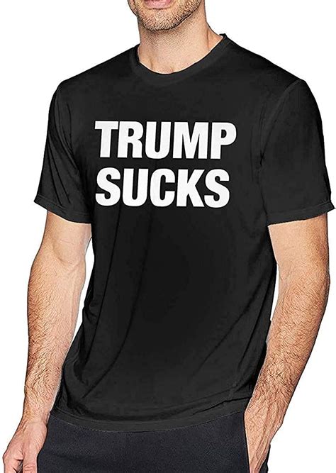 K Too Trump Sucks Mens Breathable T Shirtblacksmall Uk Clothing