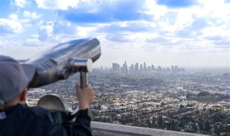 Los Angeles Seen From Above Stock Image Image Of Clarity City