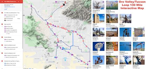 Interactive Map Tucson Bike Rentals