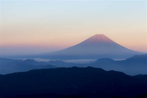 Wallpaper Id 289025 Mt Fuji Japan View From Kitadake Fuji Red Fuji