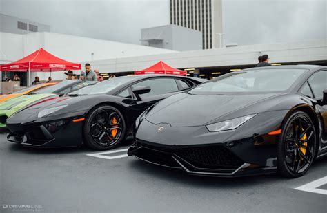 Lamborghini Cruise In And Centenario Unveiling At The Petersen 55 Photos