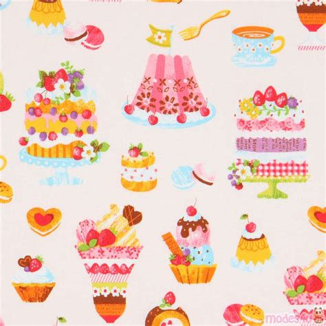 Dessert Fabric By Cosmo From Japan Fabric By Cosmo Modes4u