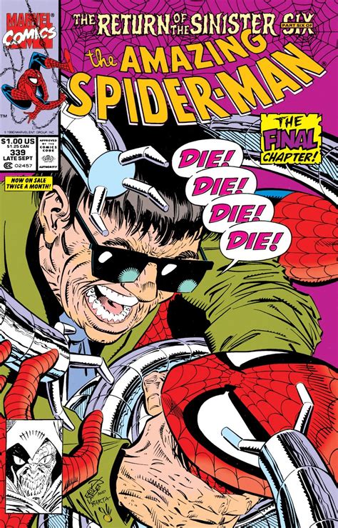 Amazing Spider Man Vol 1 339 Marvel Database Fandom