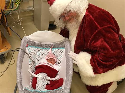 Santa Visits Premature Babies In Texas Nicu