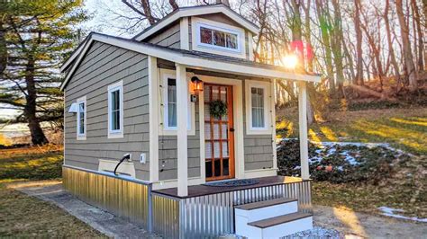 Amazing Charming Farmhousecottage Style Tiny House On 2 Acres Youtube