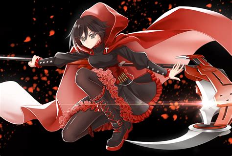 Download Ruby Rose Rwby Anime Rwby Hd Wallpaper By Azoith