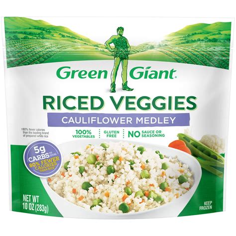 Green Giant® Riced Veggies Cauliflower Medley 10 Oz Bag