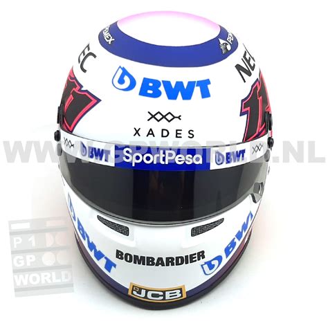 Subasta de casco de sergio pérez. 2019 helm Sergio Perez - 1/2 Bell Sports - GPworld Racing ...