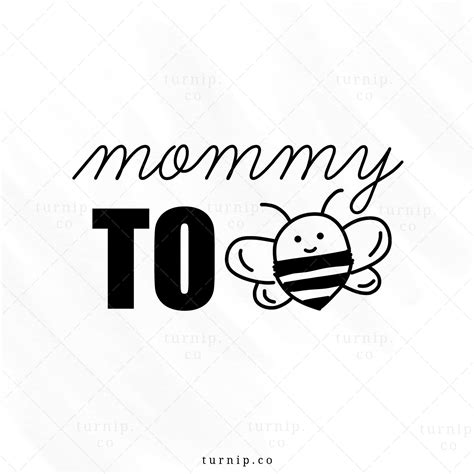 Mommy To Bee Svg Sublimation Clipart Graphic Mama Mom To Be Etsy Canada