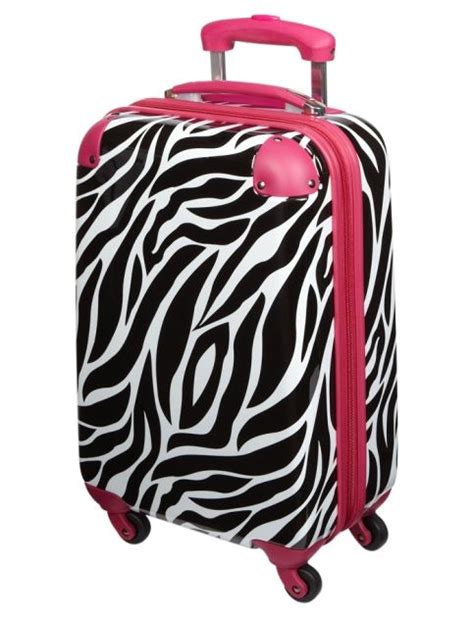 *all links on this page are affiliate links, meaning i get commissions for purchases made through those links on this page at no additional cost to you. Zebra Print Hard Shell Suitcase | Girls Travel Luggage ...