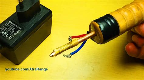 The iron rated at 12v/8w works fine in 9~15v range and gives adjusted temperature. DIY Soldering Iron: How to Make a Home made Soldering Iron ...