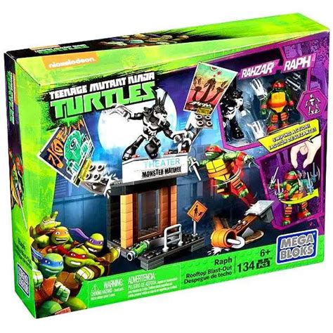 Mega Bloks Teenage Mutant Ninja Turtles Collector Rooftop Combat