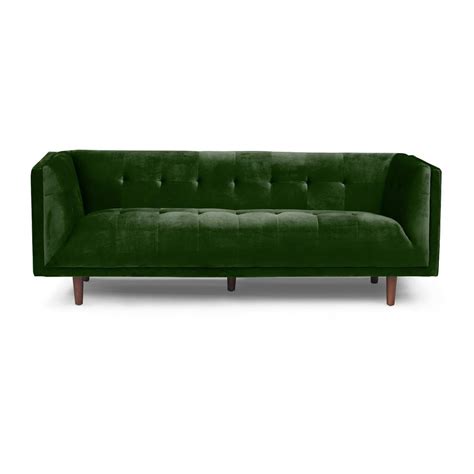 Aeon Furniture Cecily Mid Century Modern Tufted Back Sofa