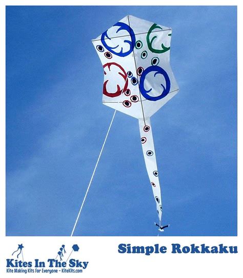 Simple Rokkaku Kite Kit Kites In The Sky