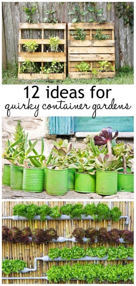Were they real or made up? 12 ideas for quirky plant containers to jazz up your garden