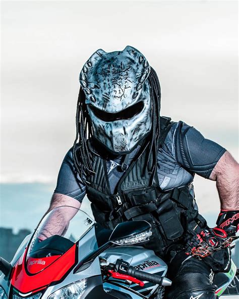 Motorcycle Star Wars Predator Helmet Full Face Atv Motorcross Skull