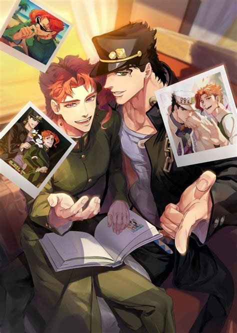 Jotaro X Kakyoin Jojo Bizzare Adventure Jotaro And Kakyoin Jojo Bizarre